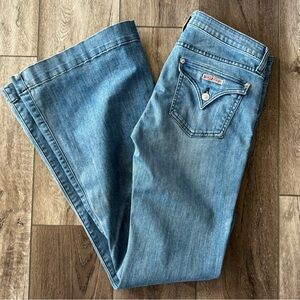 Hudson Jeans Women’s Size 30 (30x34) Low/Mid Rise Flare Denim Stretch Y2K READ